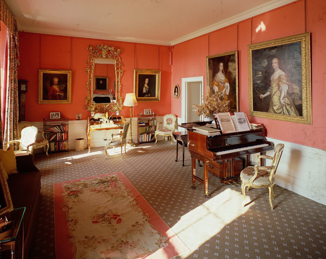 Drumlanrig Castle: salong som viser et portrett av Lady Jane Douglas av Unbekannt Unbekannt