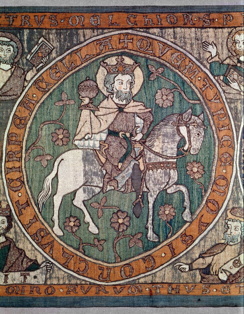 Brodert alterfront fra Bamberg-katedralen, sørtysk, ca.1300 av Unbekannt Unbekannt