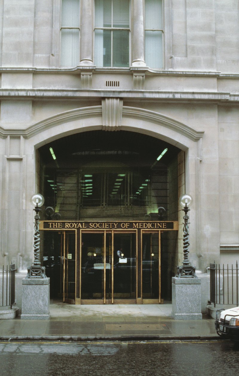Eksteriør av Royal Society of Medicine, Wimpole St, London W1 av Unbekannt Unbekannt