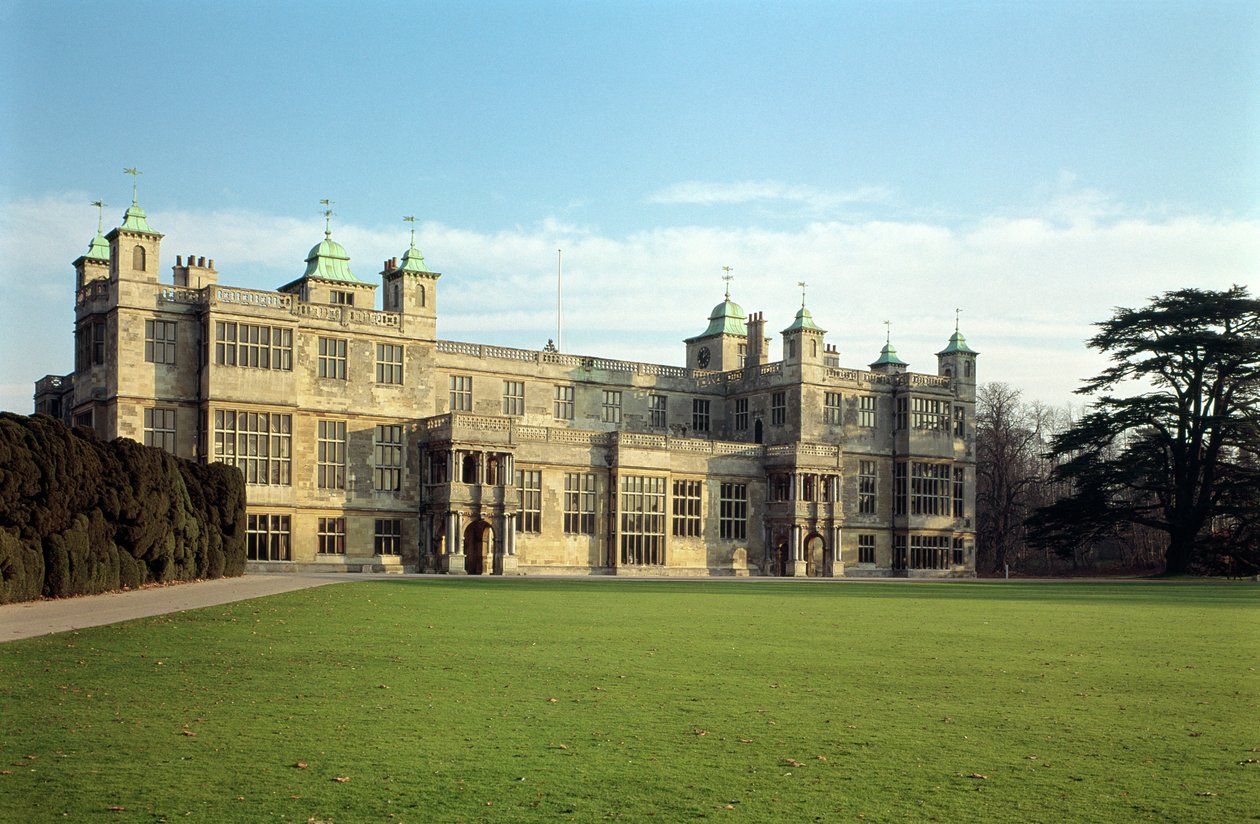 Utvendig utsikt fra nordvest, Audley End, Essex av Unbekannt Unbekannt