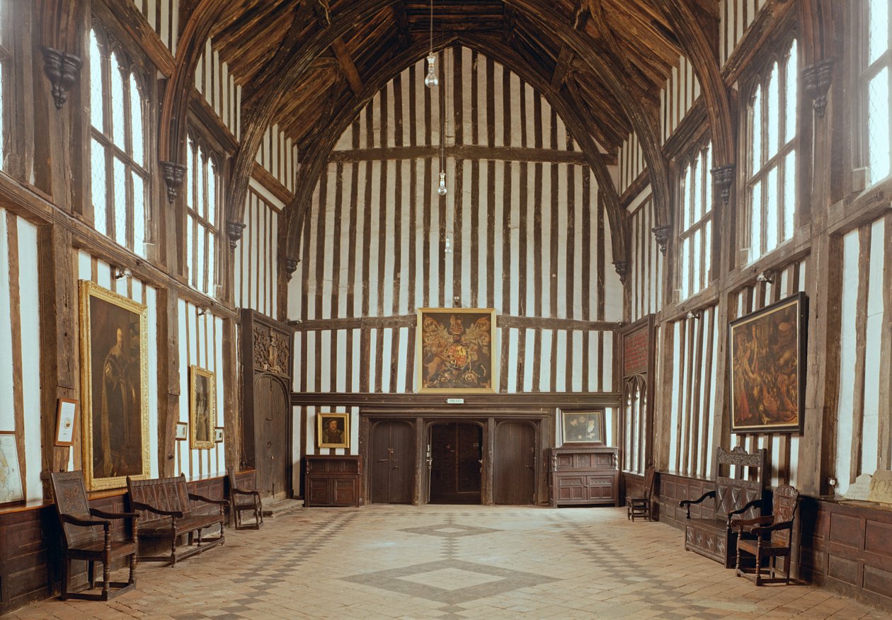 Gainsborough Old Hall, The Great Hall, ca. 1460-80 English School, Lincolnshire, Storbritannia av Unbekannt Unbekannt