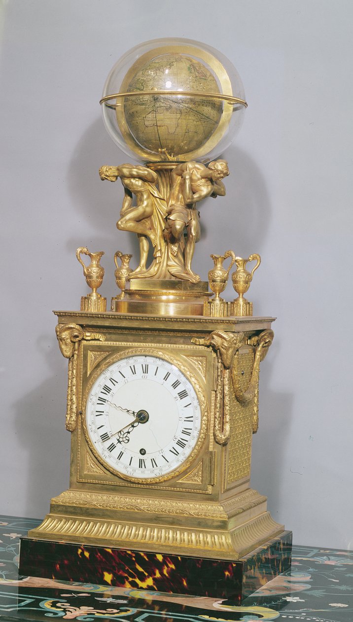Geografisk klokke, av Matthew Boulton, 1771-72 av Unbekannt Unbekannt