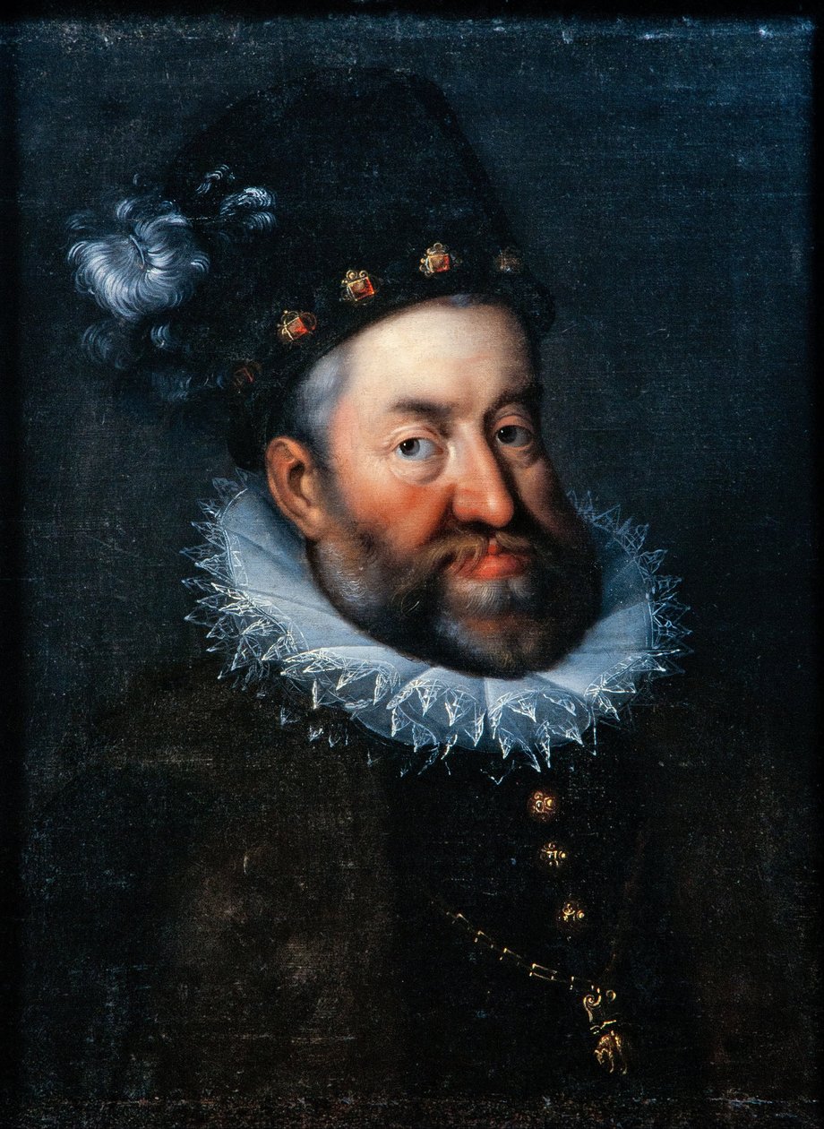 Den hellige romerske keiser Rudolf II, ca. 1600 av Unbekannt Unbekannt