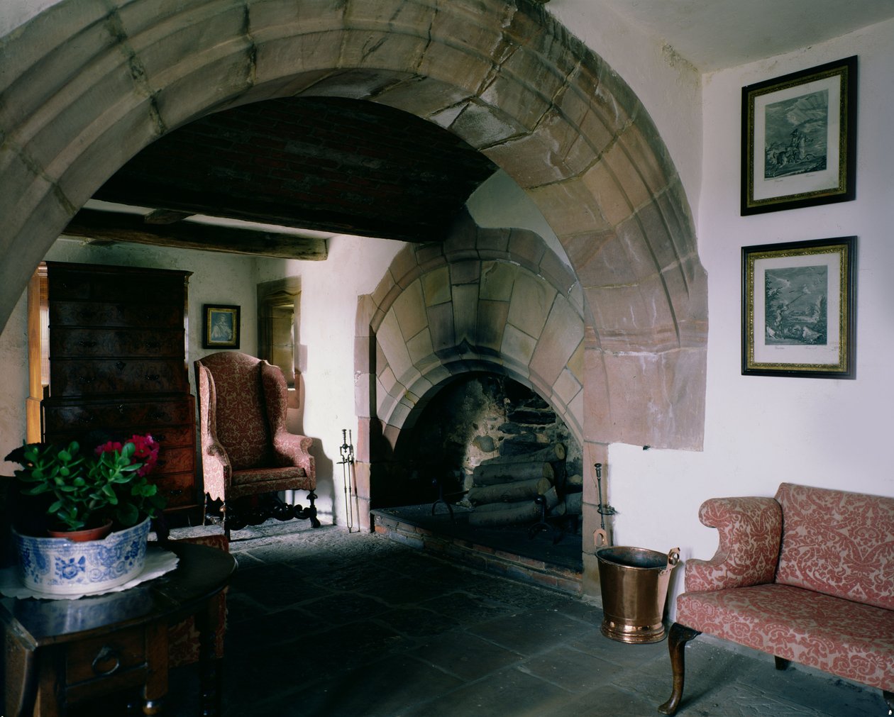 Interiøret til Lindisfarne, Holy Island, designet av Sir Edwin Lutyens av Unbekannt Unbekannt