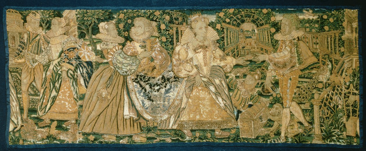 Håndarbeid Valance, ca. 1575 av Unbekannt Unbekannt