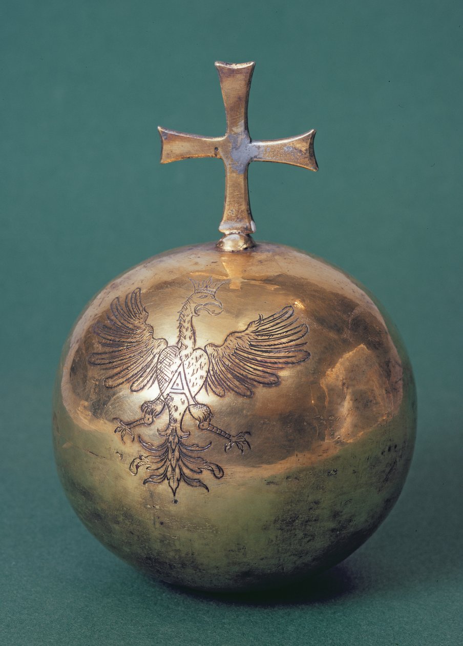 Orb av dronning Anne Jagiellon, bestilt av dronning Anne som en del av hennes kroningsregalier, ca. 1572 av Unbekannt Unbekannt