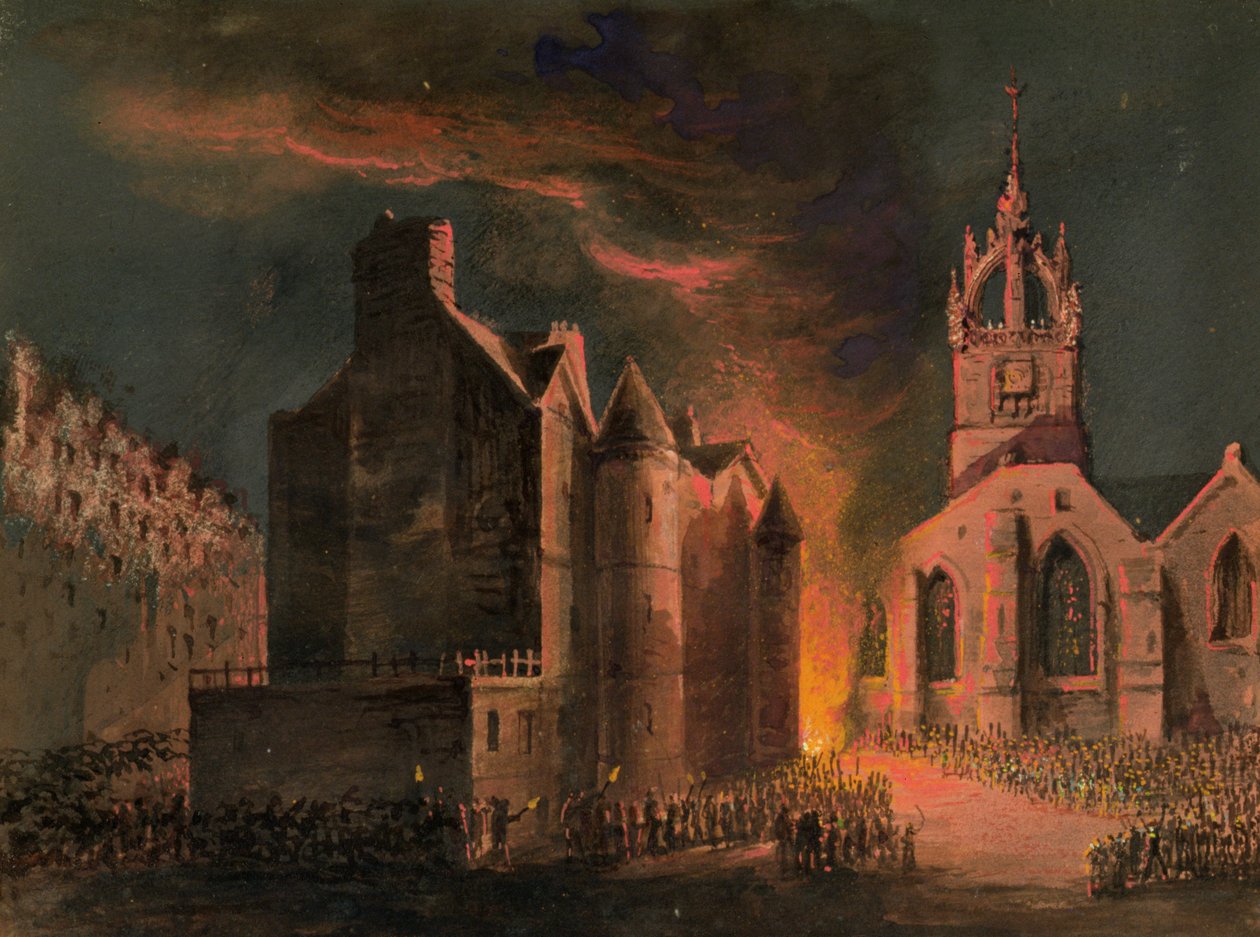 Porteous Mob, 8. september 1736 av Unbekannt Unbekannt