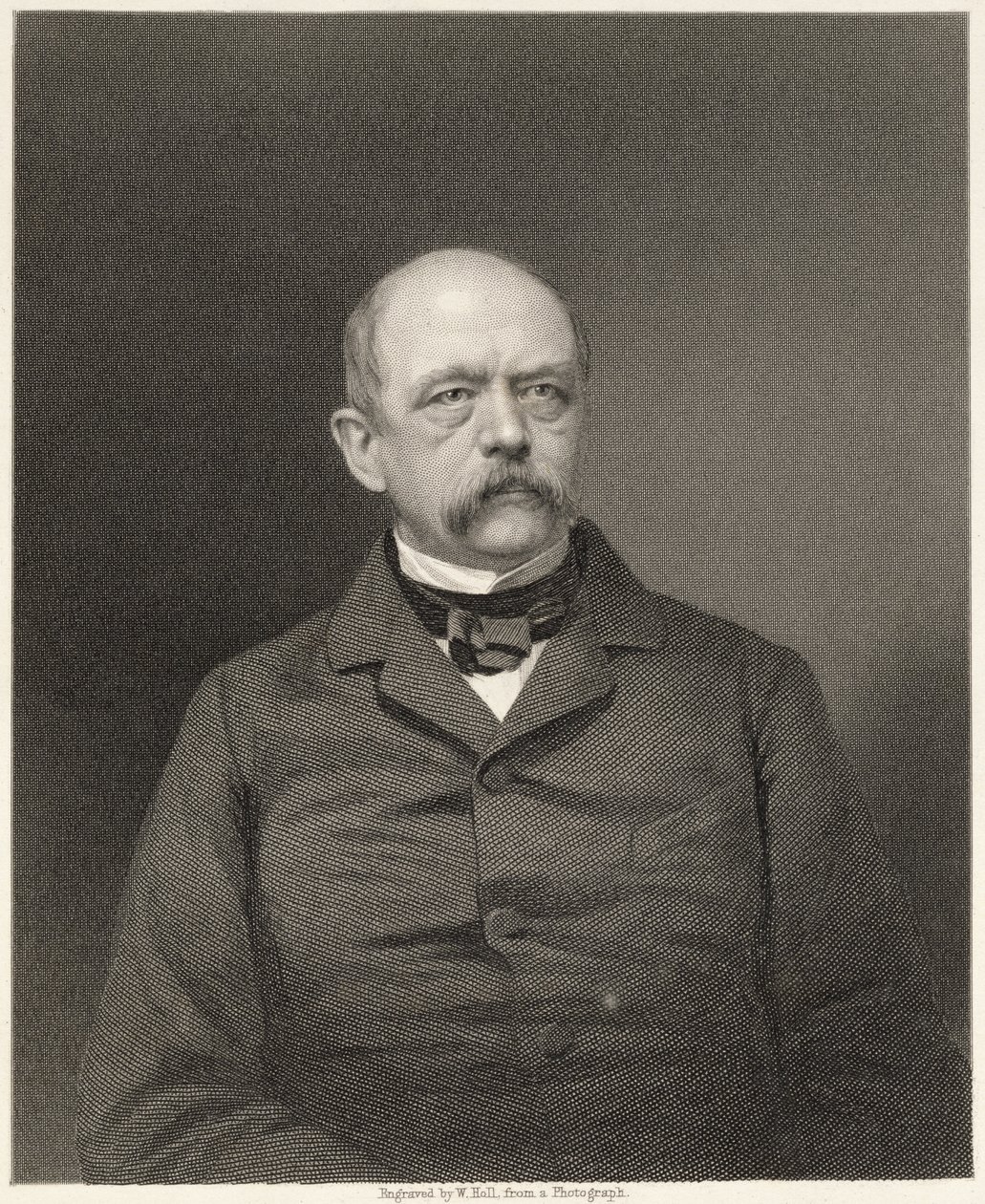 Portrett av Otto von Bismarck (1815-98) gravert av William Holl (1807-71) fra et fotografi, pub. av William Mackenzie av Unbekannt Unbekannt