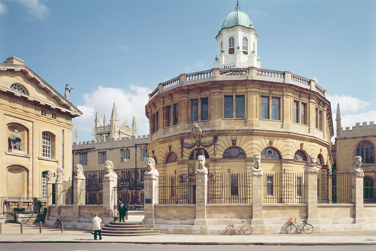 Sheldonian Theatre, Oxford, bygget 1662-63 av Unbekannt Unbekannt