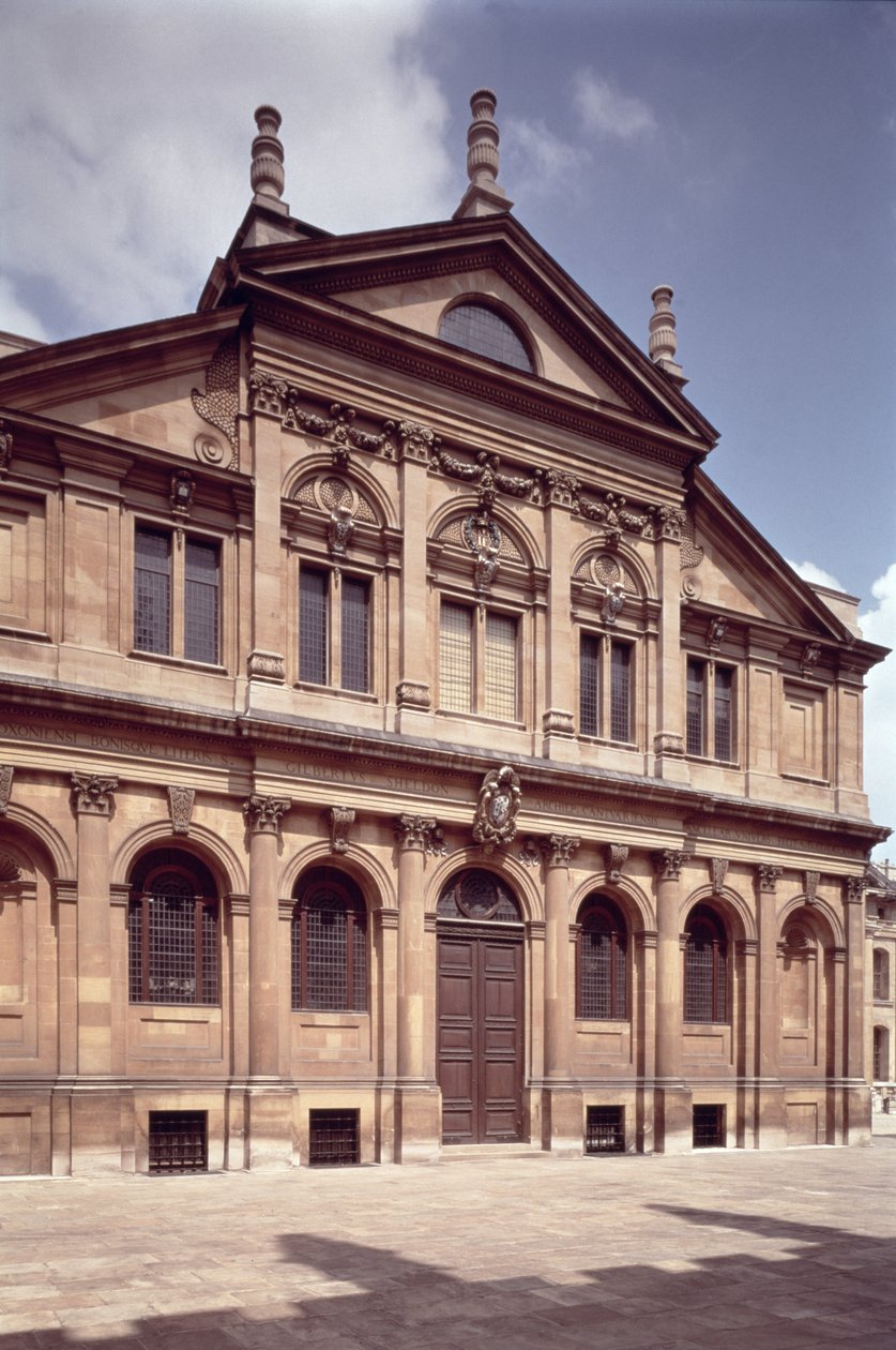Sheldonian Theatre, Oxford, bygget 1662-63 av Unbekannt Unbekannt