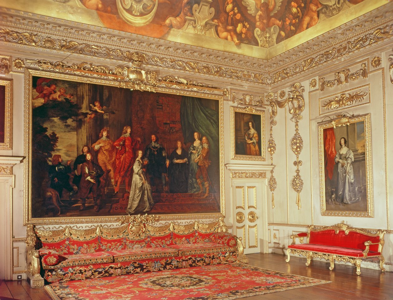 The Double Cube Room, Wilton House av Unbekannt Unbekannt