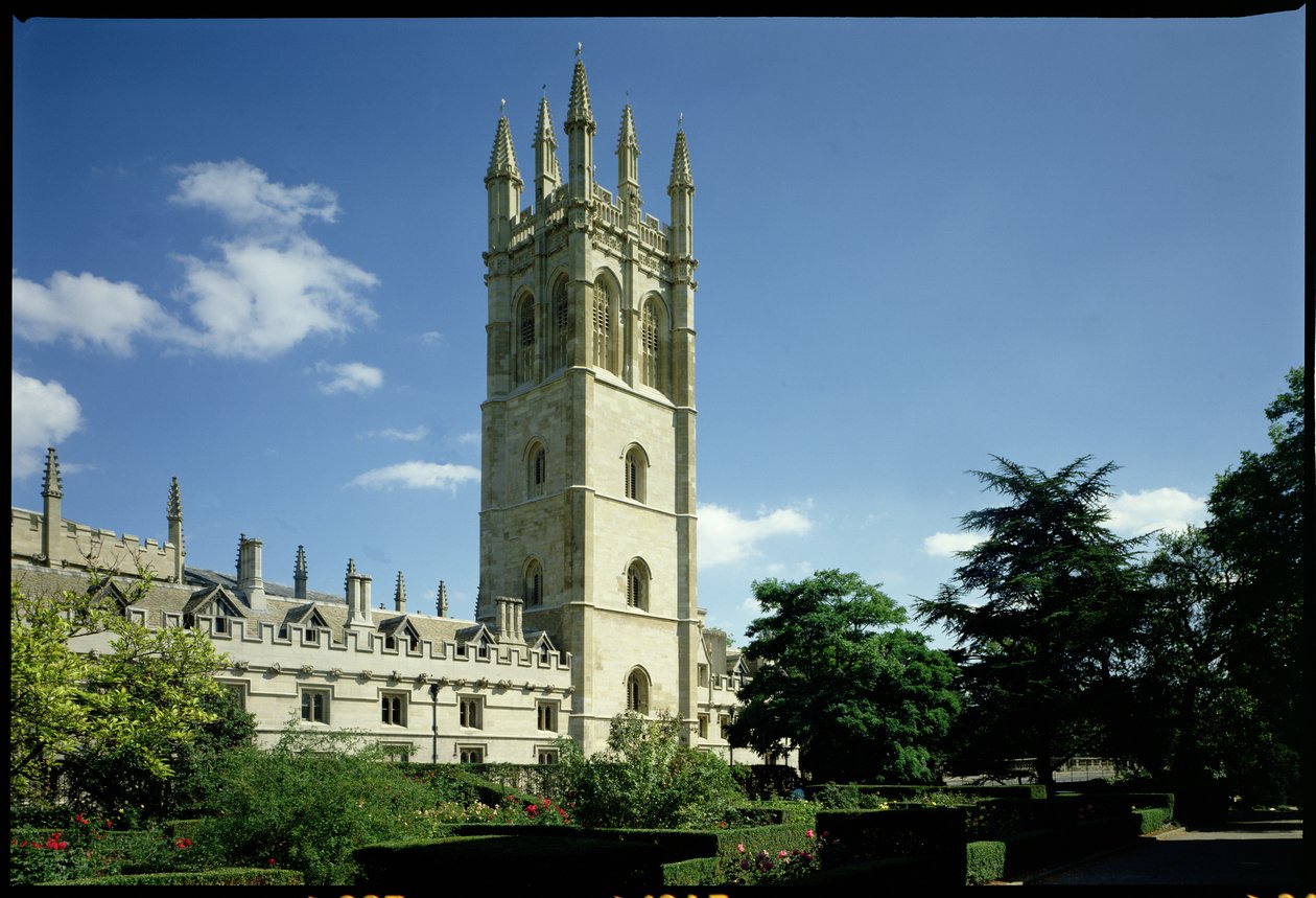 The Great Tower, Magdalen College, Oxford, bygget 1492-1509 av Unbekannt Unbekannt