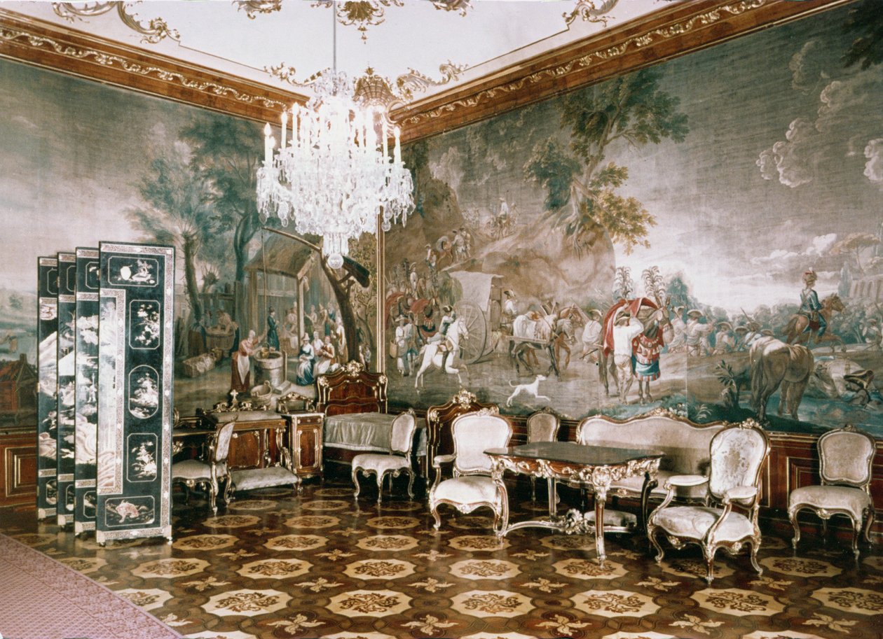 Napoleon-rommet på Schönbrunn-palasset av Unbekannt Unbekannt