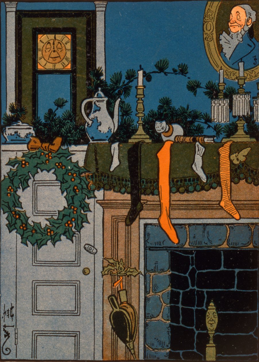 The Night Before Christmas av Denlow, 1903 av Unbekannt Unbekannt