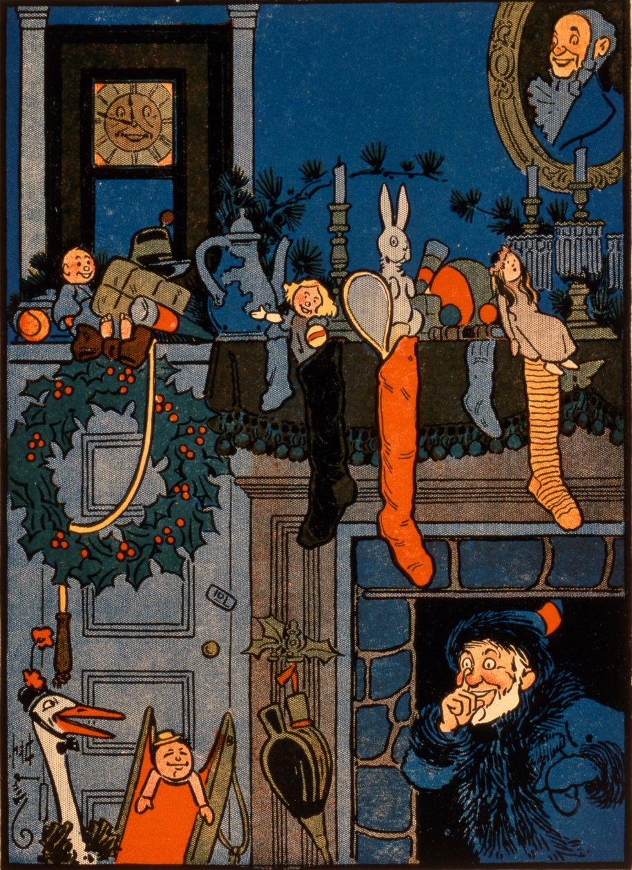 The Night Before Christmas, av Denlow, 1903 av Unbekannt Unbekannt
