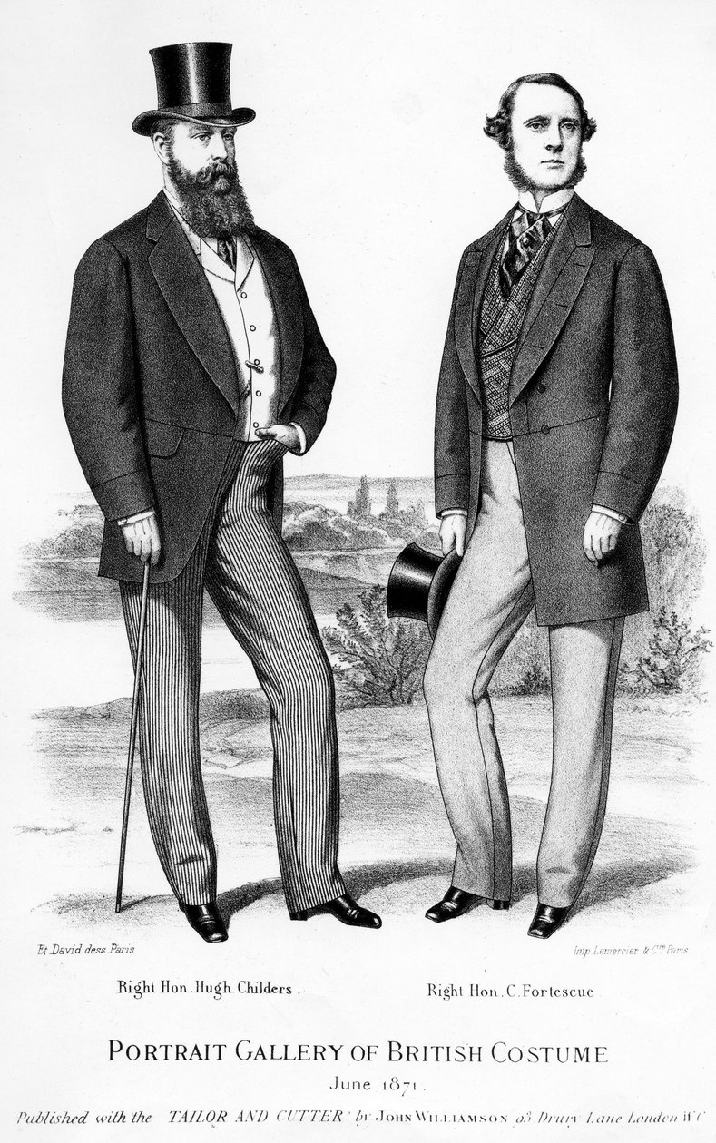 Høyre Hon. Hugh Childers and the Right Hon. C. Fortescue, 1871 av Unbekannt Unbekannt