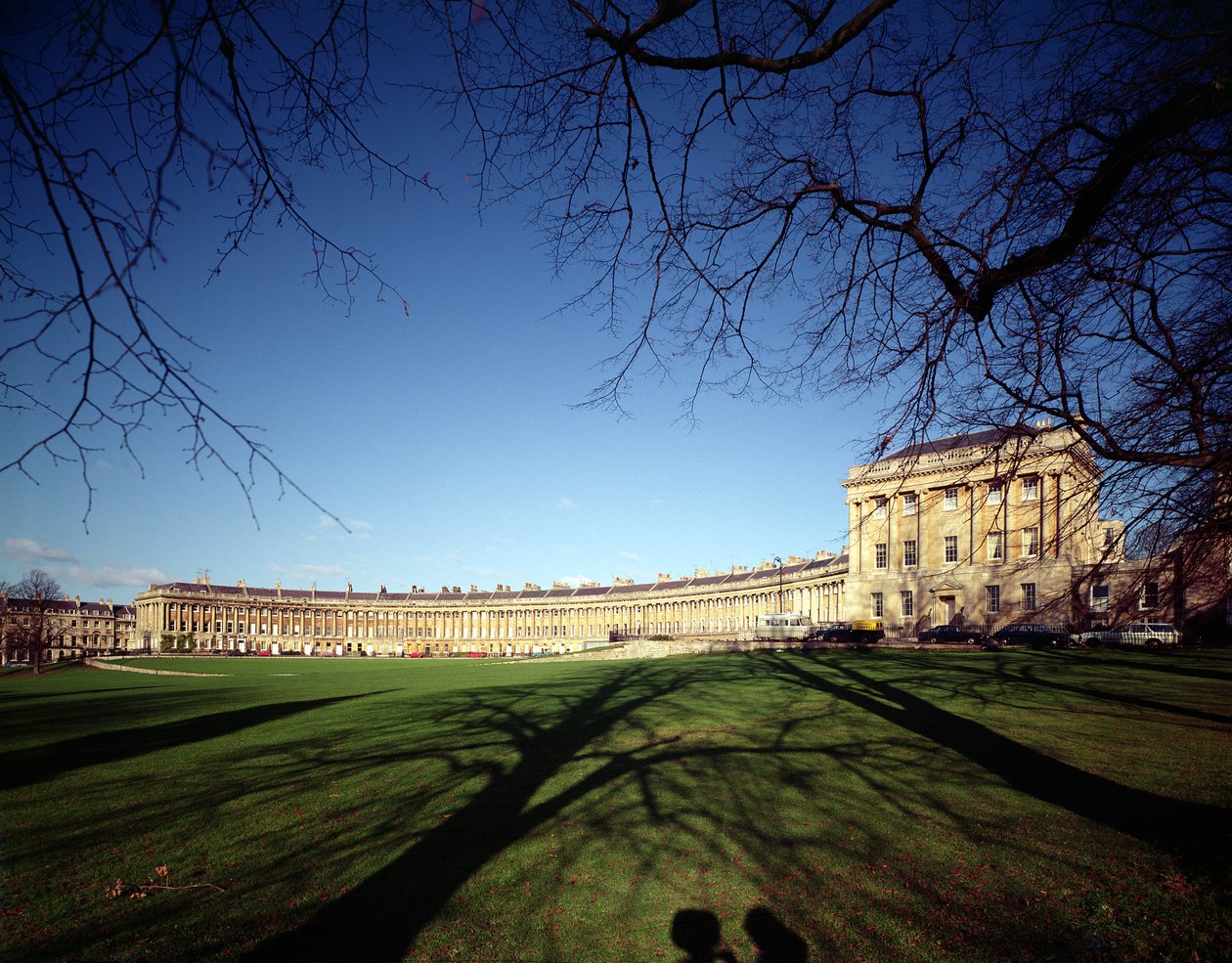 The Royal Crescent, Bath, bygget 1767-75 av Unbekannt Unbekannt