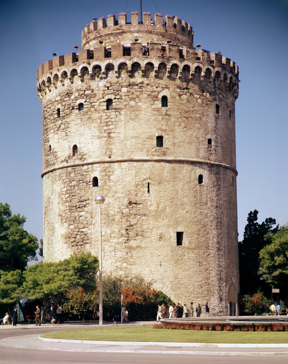 Det hvite tårnet, bygget under regjeringen til Suleiman den storslåtte (1520-66) av Unbekannt Unbekannt