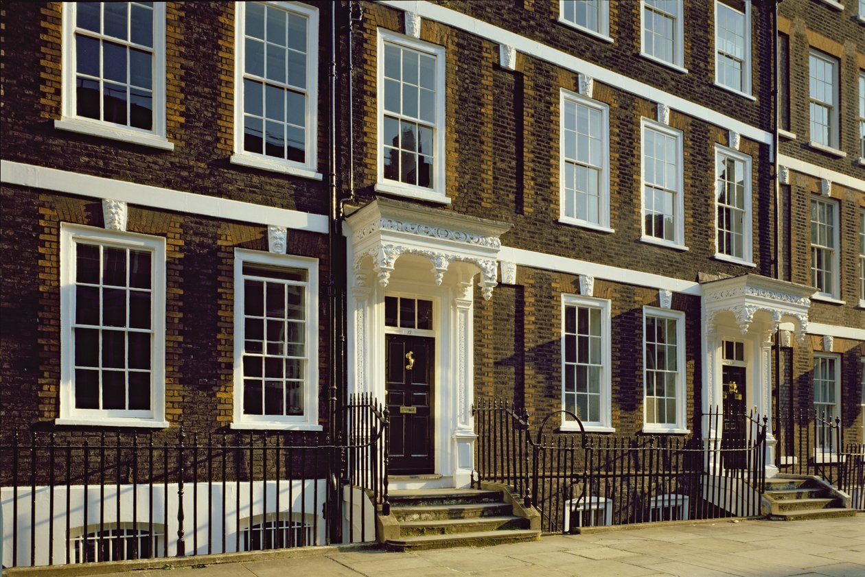 To hus i Queen Annes Gate, Westminster, London av Unbekannt Unbekannt