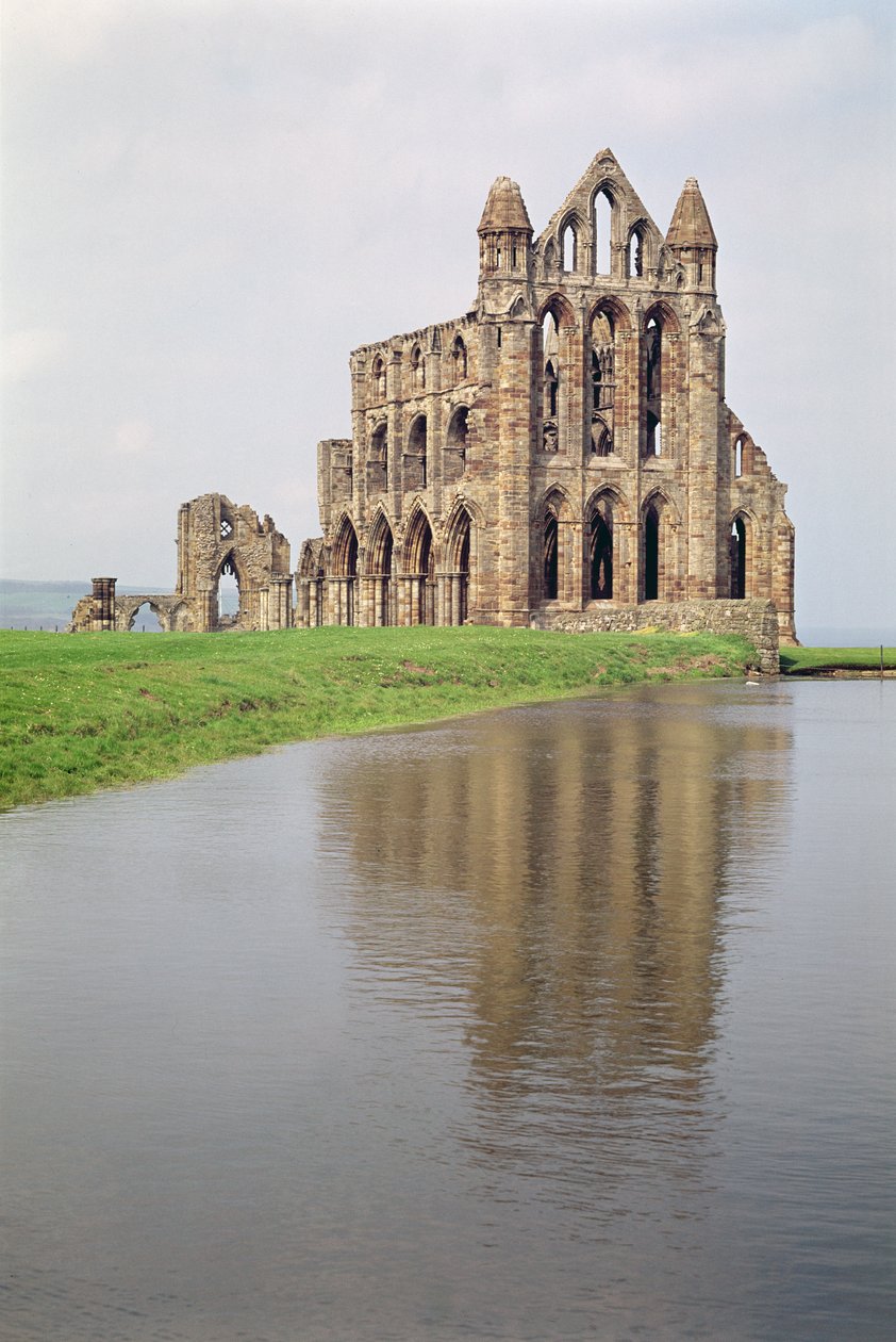 View of Whitby Abbey, North Yorkshire  av Unbekannt Unbekannt
