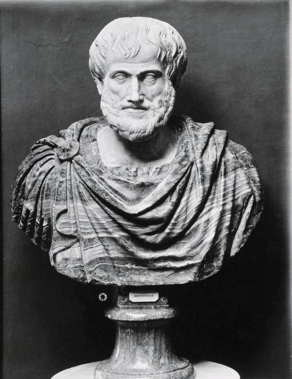 Byste av Aristoteles av Unbekannt Unbekannt