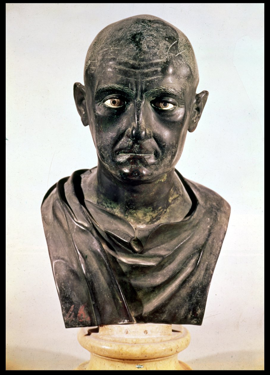 Byste av den romerske generalen Publius Cornelius Scipio "Africanus" av Unbekannt Unbekannt