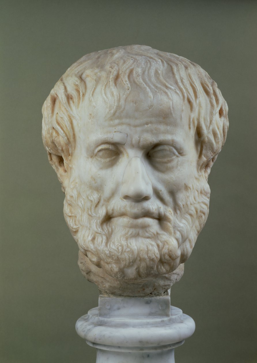 Marmorhode til Aristoteles av Unbekannt Unbekannt