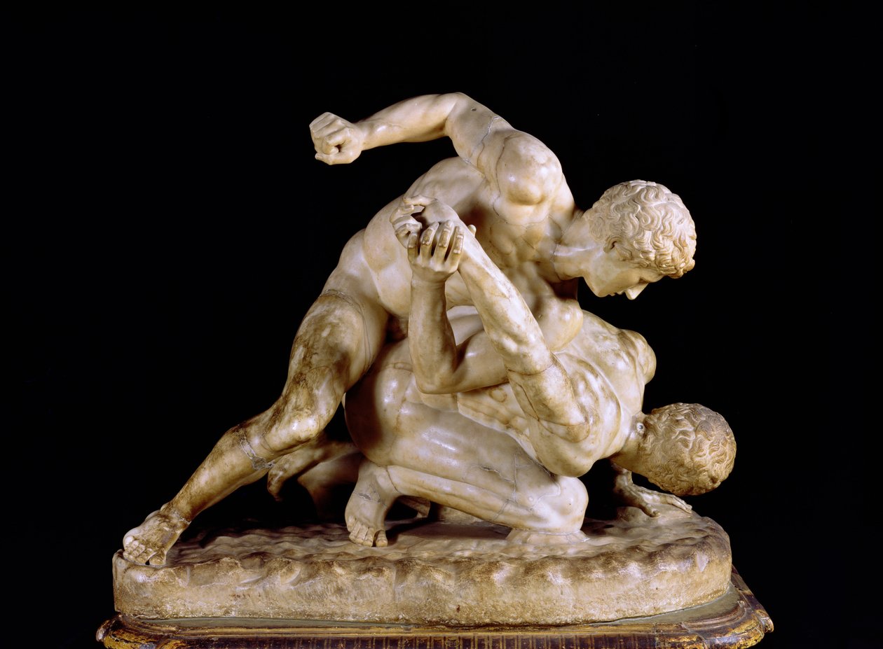 The Wrestler, kopi av gresk skulptur 3. århundre f.Kr av Unbekannt Unbekannt