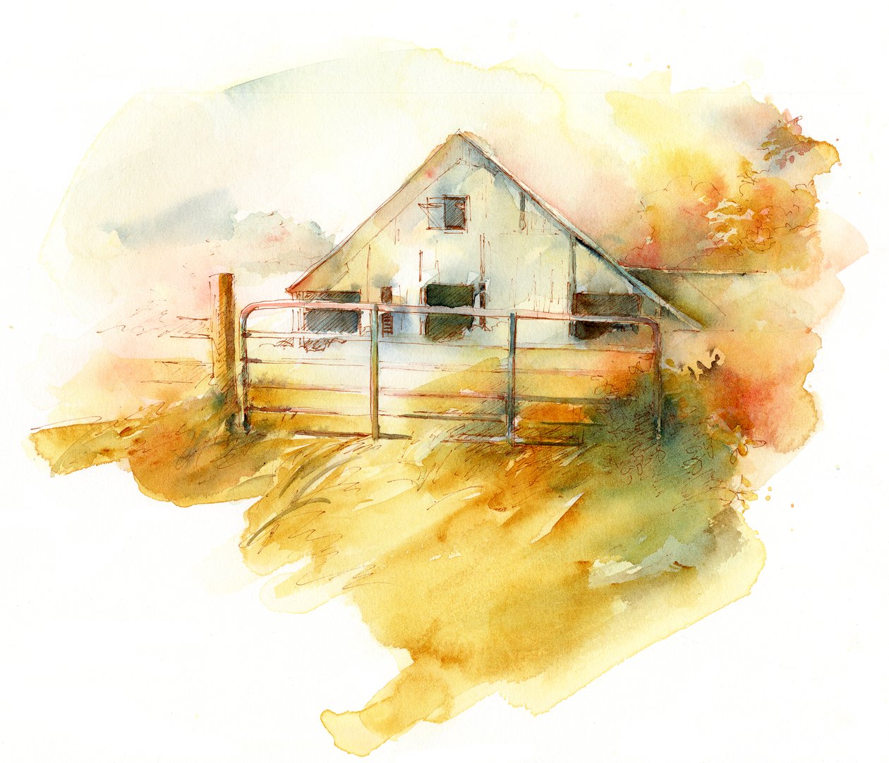 Barn i Pleasant Hill 1, 2016, av Unbekannt Unbekannt