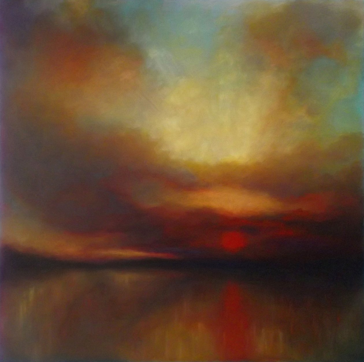 Bronse Glow, 2016, av Unbekannt Unbekannt