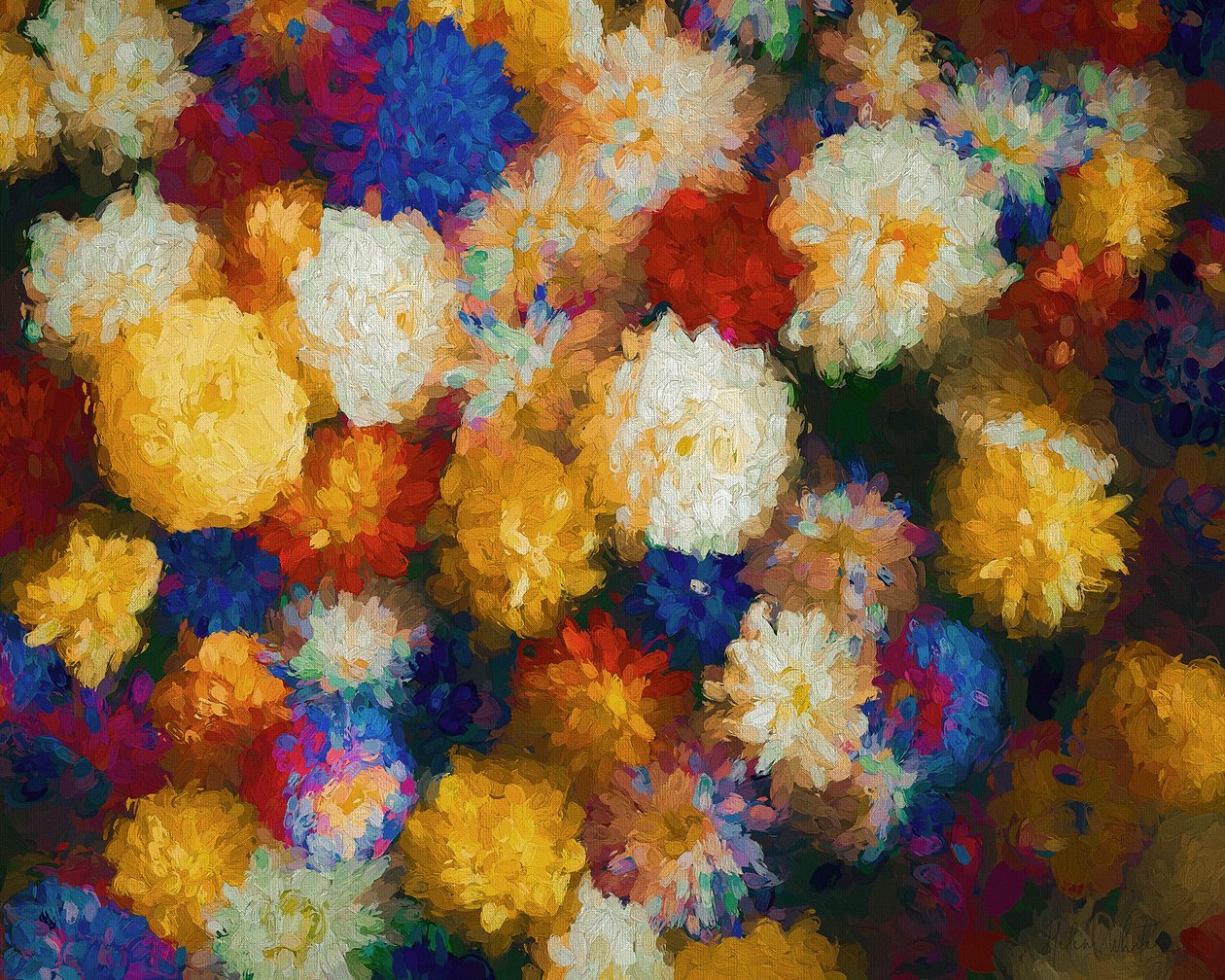 Blomsterbutikk, 2018, av Unbekannt Unbekannt