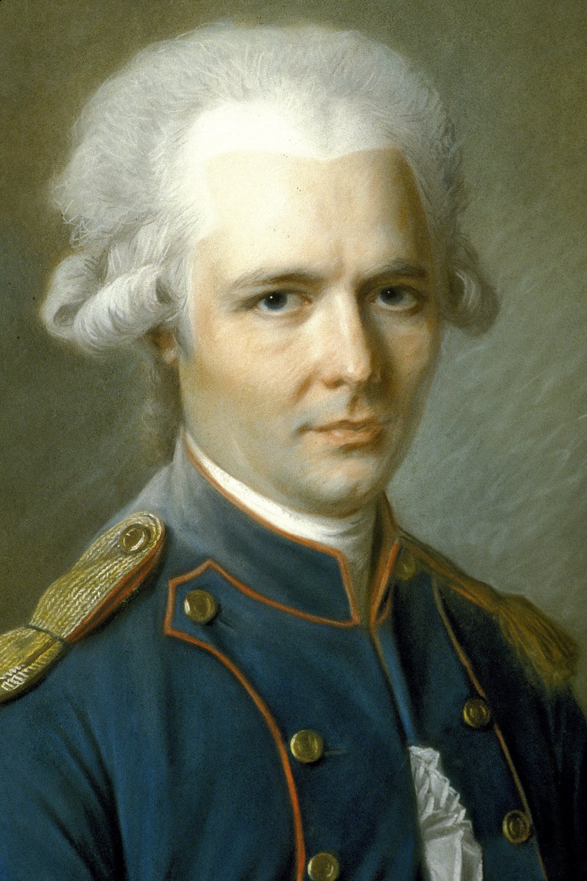 Frankrike - Somme - avdeling 80 - Amiens - DR Lokalt kunstmuseum - Hotel de Berny - Pastellattributter Alexander Kucharski av Unbekannt Unbekannt