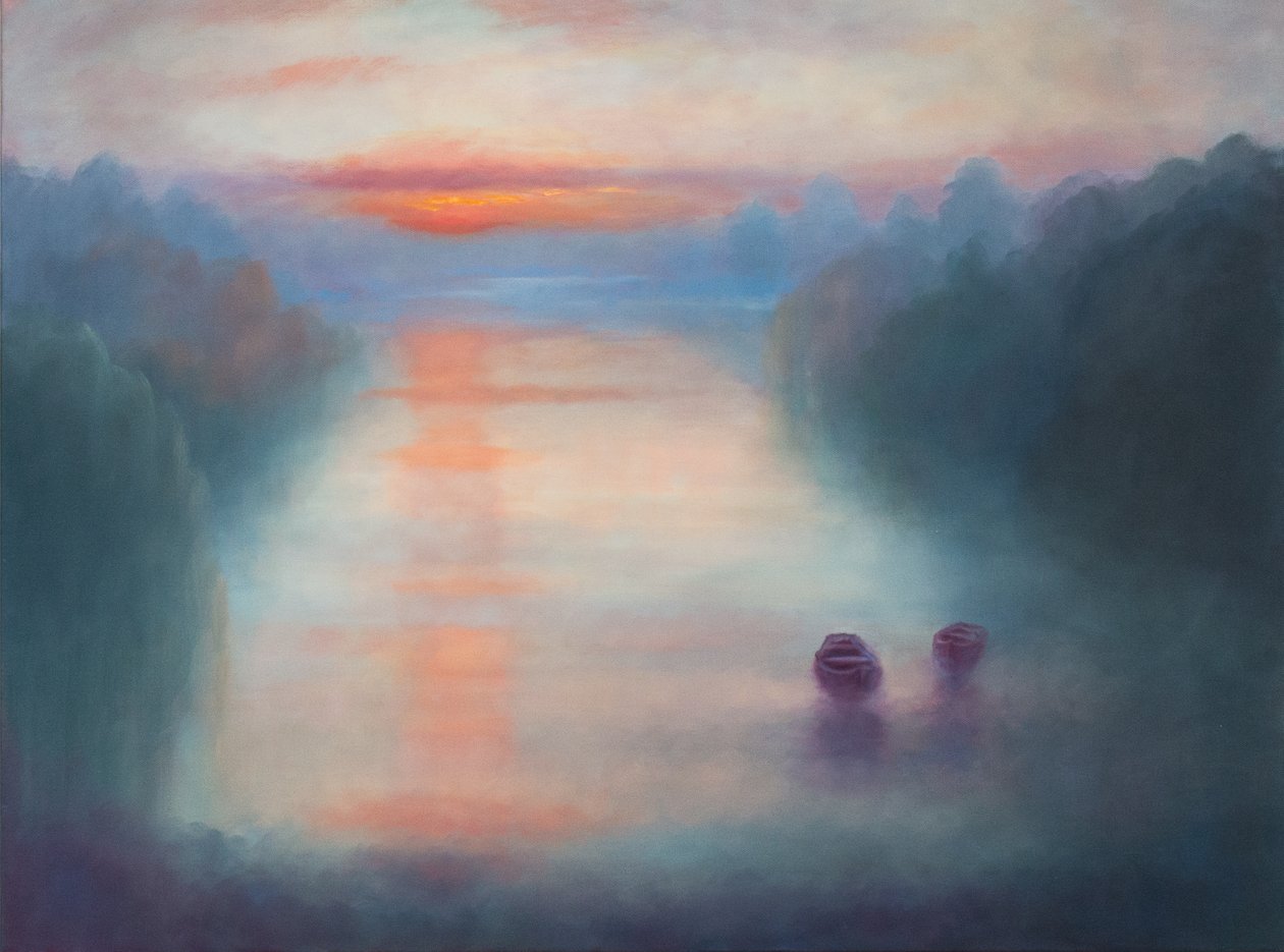 Morning Mist, 2017, av Unbekannt Unbekannt