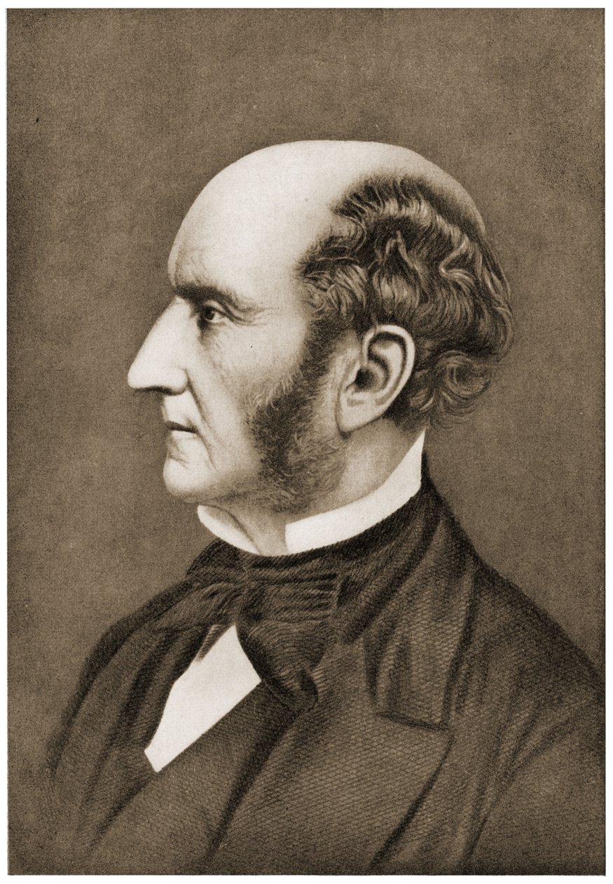 Portrett av John Stuart Mill, 1911 av Unbekannt Unbekannt