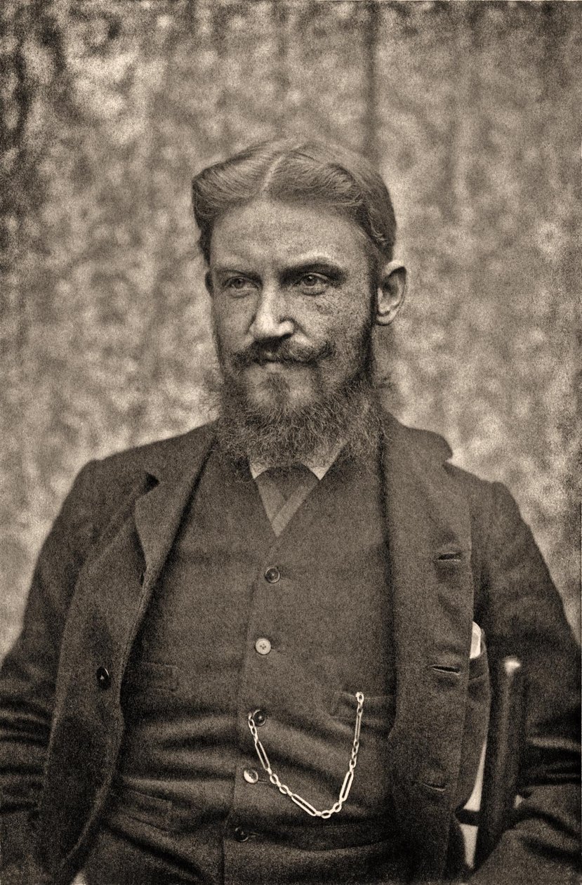 Portrett av George Bernard Shaw, ca. 1889 av Unbekannt Unbekannt
