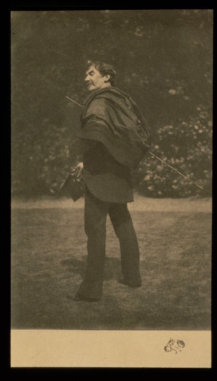 Portrettfotografi av James Abbott McNeill Whistler av Unbekannt Unbekannt