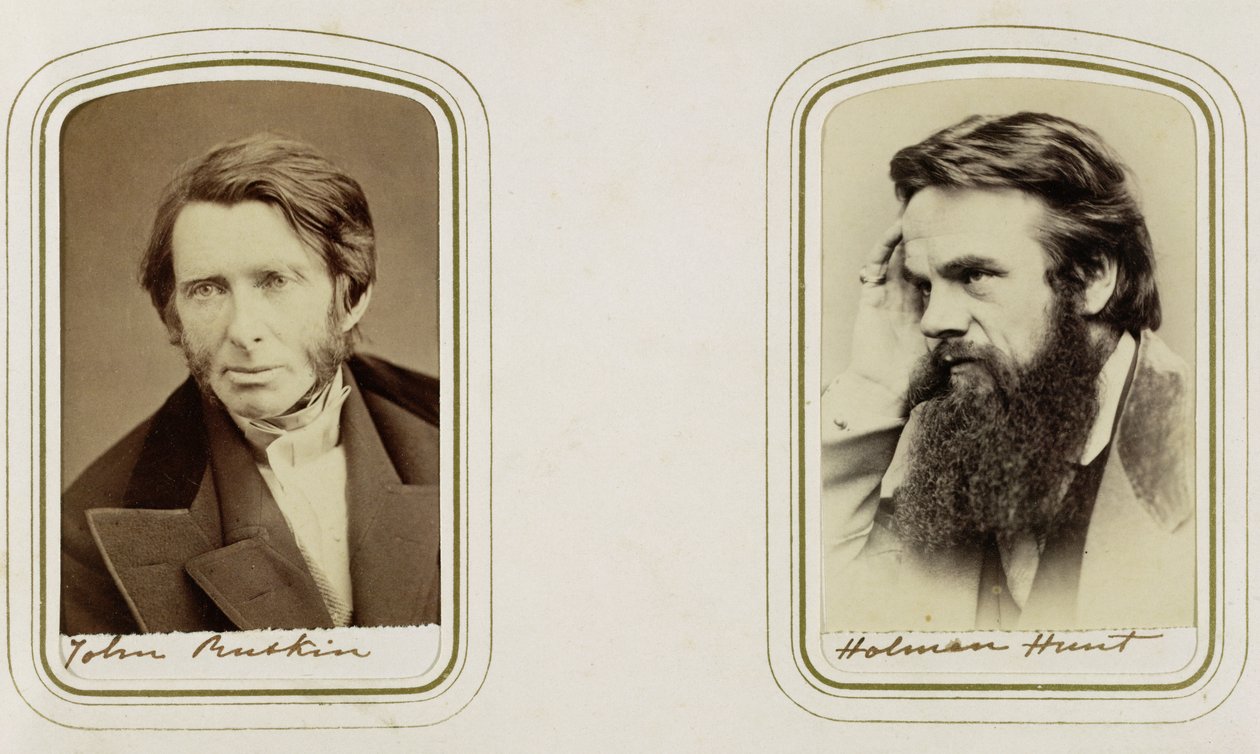 Portretter av John Ruskin av Unbekannt Unbekannt