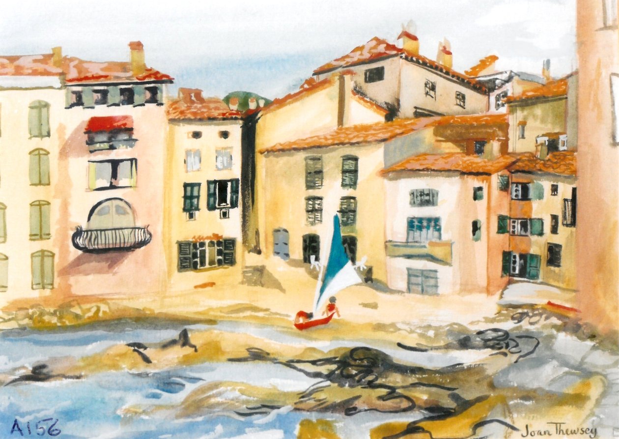 Saint-Tropez, bukten, av Unbekannt Unbekannt