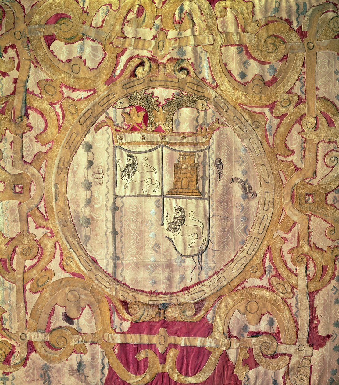 Standard for Francisco Pizarro av Unbekannt Unbekannt