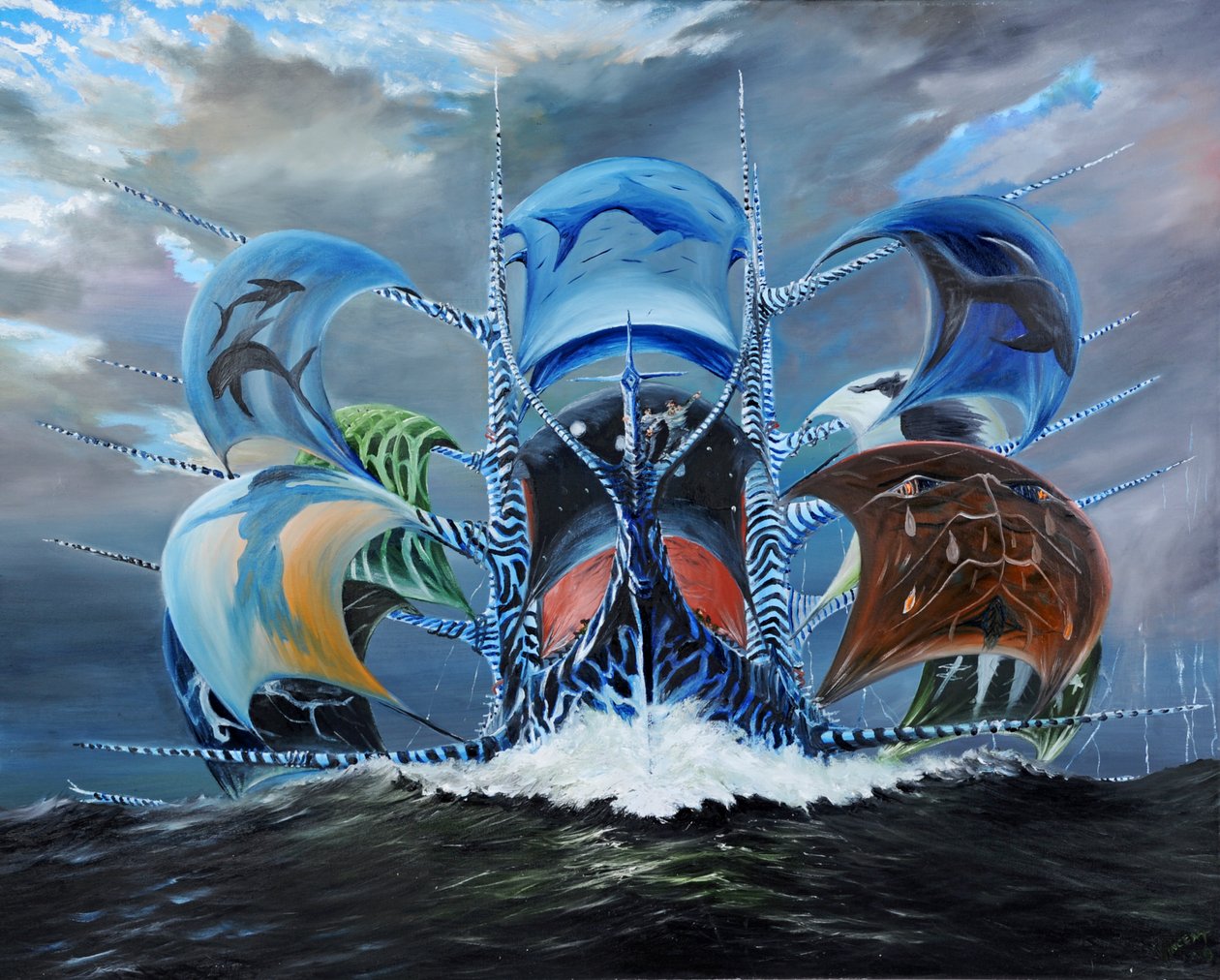Stormskaperne Salish Sea, 2018, av Unbekannt Unbekannt