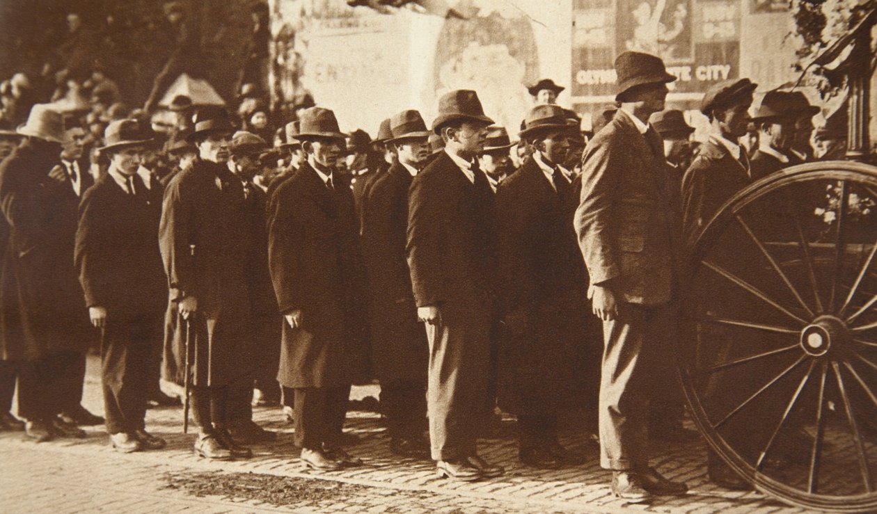 Begravelsen til rådmann Terence MacSwiney, Lord Mayor of Cork, 1920 av Unbekannt Unbekannt