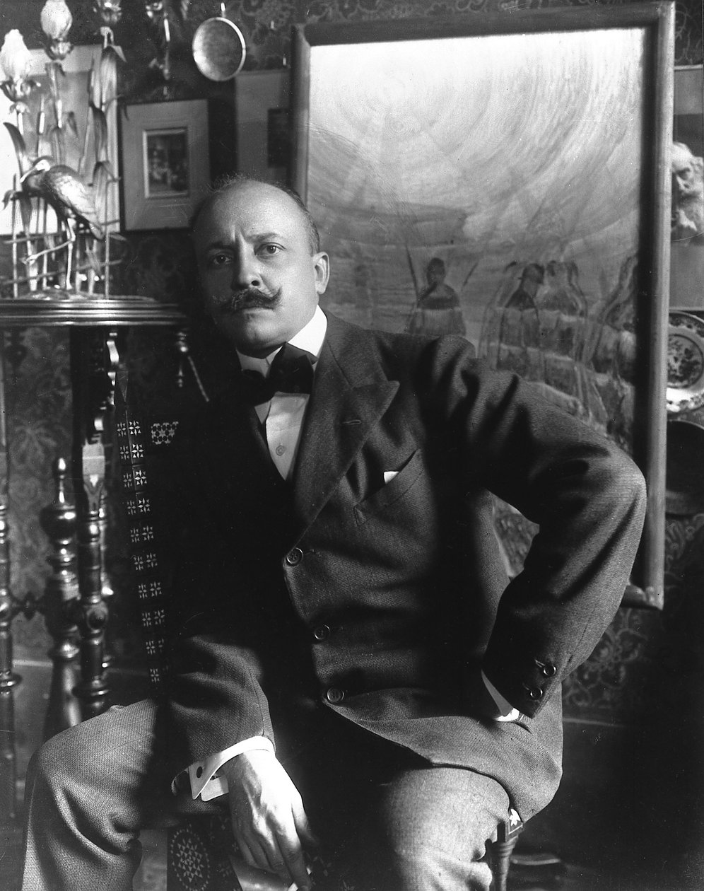 Forfatteren Filippo Tommaso Marinetti av Unbekannt Unbekannt