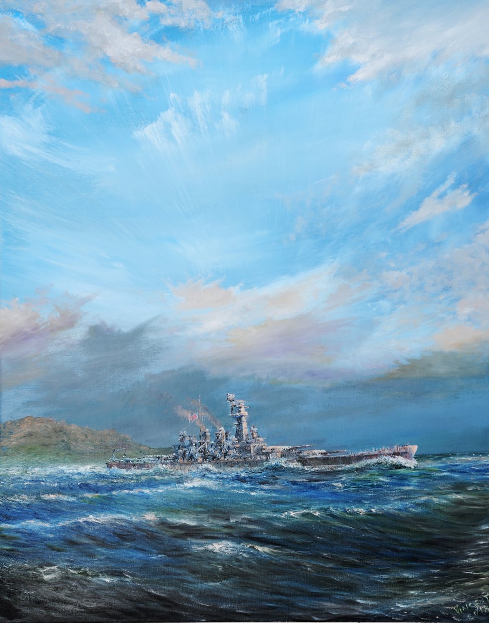 USS Washington forlater Guadalcanal, 2018, av Unbekannt Unbekannt