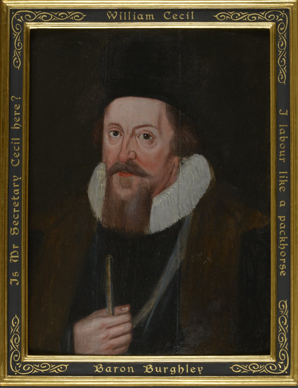 William Cecil, 1. baron Burghley av Unbekannt Unbekannt