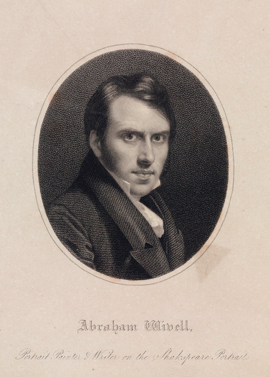 Abraham Wivell , britisk maler, tidlig på 1800-tallet av Unbekannt