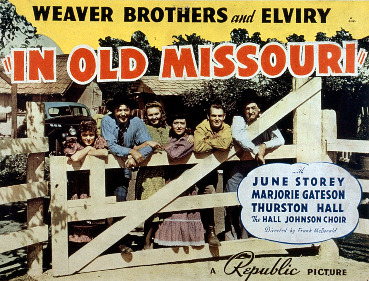 In old Missouri filmplakat av Frank McDonald 1940 av Unbekannt
