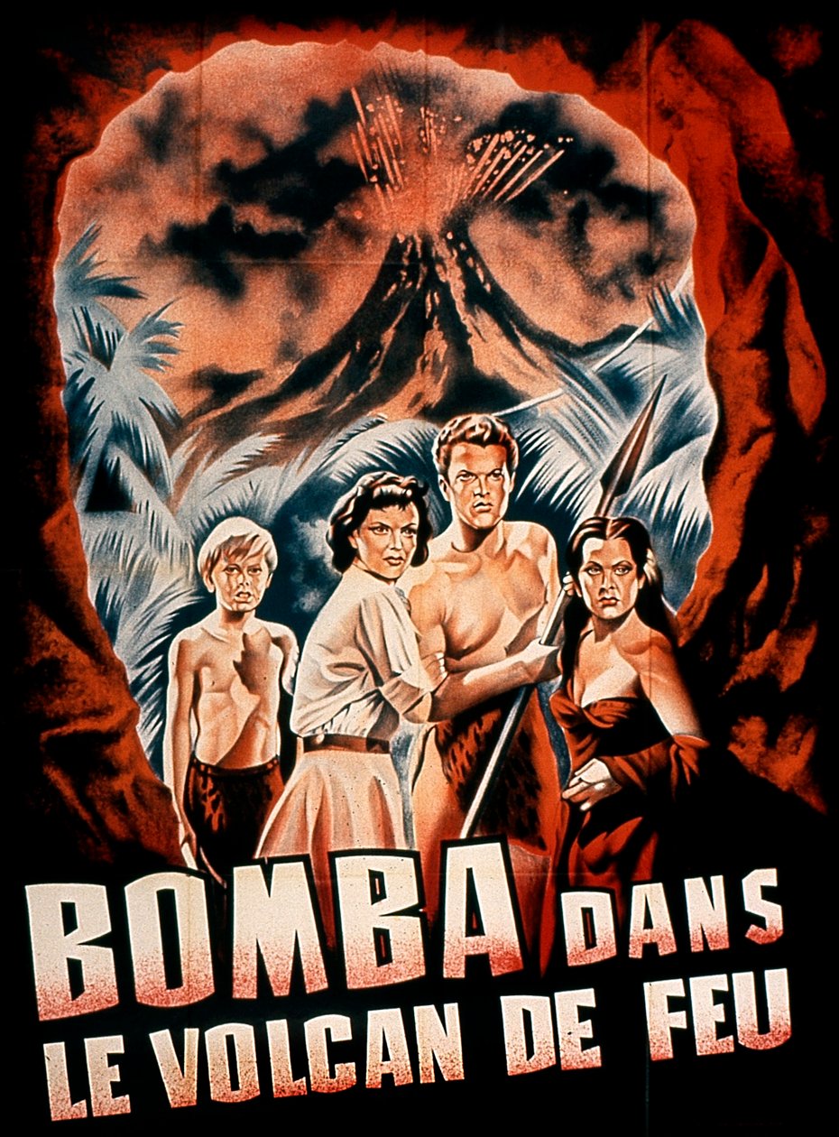 FordBeebes The Lost Volcano filmplakat med Johnny Sheffield og Donald Woods 1950 av Unbekannt