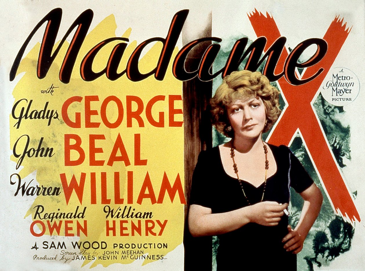 Madame X SamWood filmplakat fra 1947 av Unbekannt