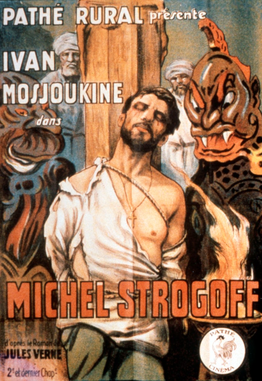 Michel Strogoff filmplakat av ViktorTourjansky 1926 kreditt: Ruez des Archives/RDA av Unbekannt