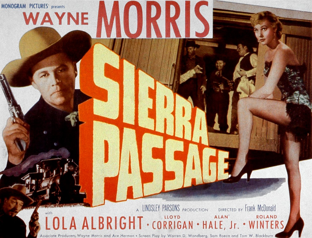 Sierra Passage filmplakat av FrankMcDonald med Wayne Morris og Lola Albright 1951 av Unbekannt